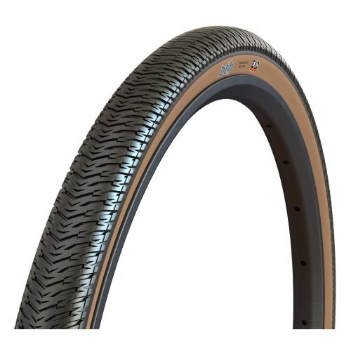 Покришка складна MAXXIS DTH 26X2.30 TPI 60 EXO чорна з коричневою боковиною